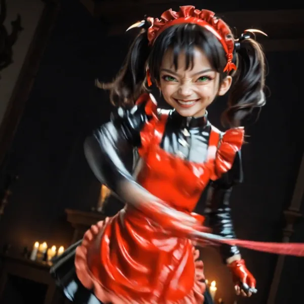 動画・ドS少女メイド