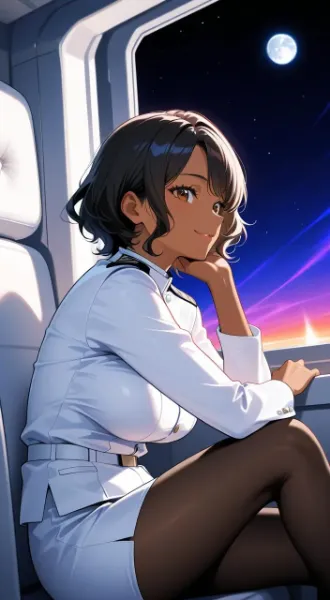 蒼穹のフロンティア【月明かりの窓辺に揺れる想い】