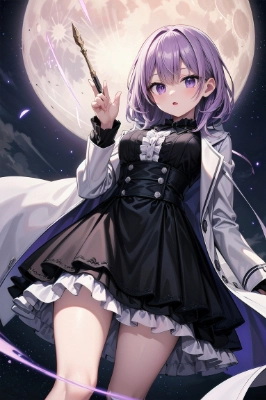 月を背負って🌕