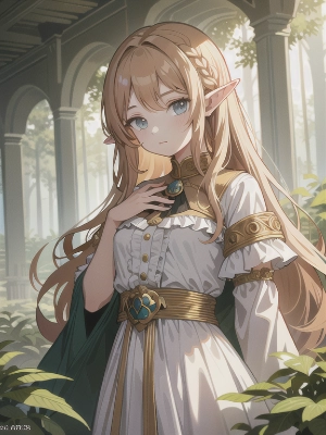 エルフ少女
