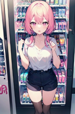 自動販売機独り占め
