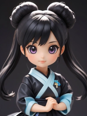 カンフー少女フィギュア