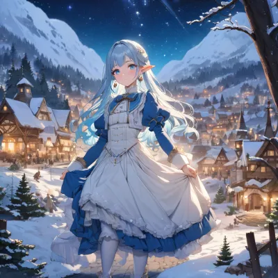 雪の夜