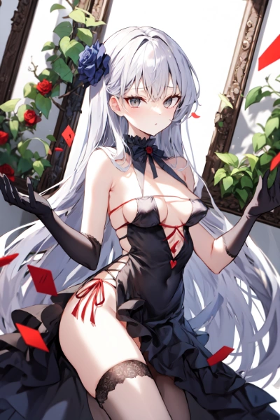 白い髪は何色にでも染まれる