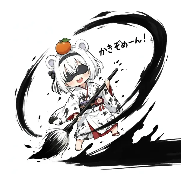 ⛄「かきぞめーん！」の巻き🎍🏝