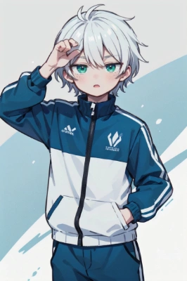 男の子。