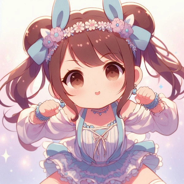 カチューシャつけて　（14枚）