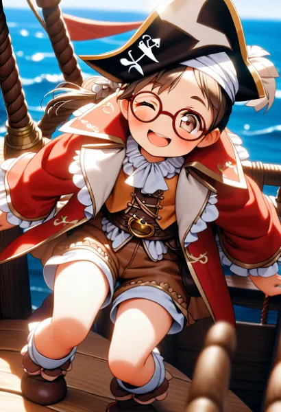 海賊見習の少女