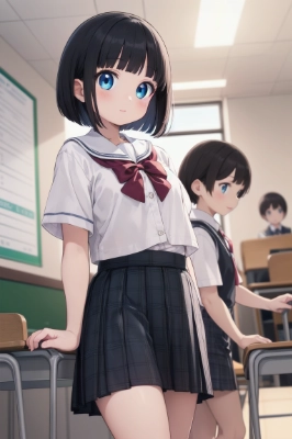 制服の女の子