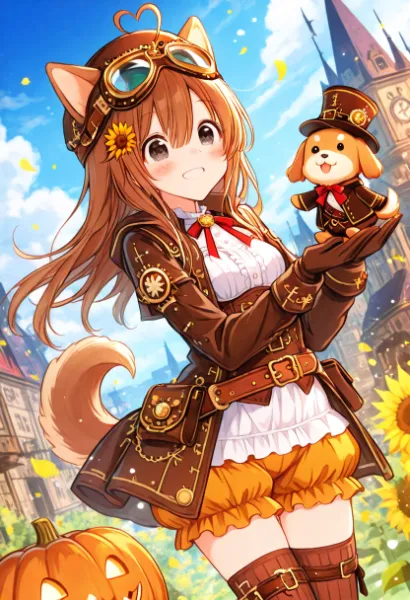 スチームパンク世界の相棒