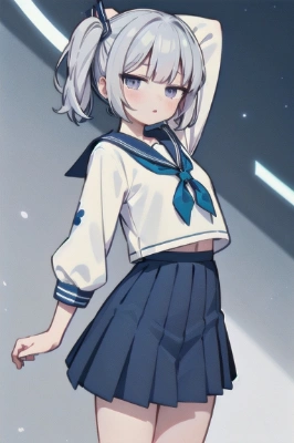 銀髪ロリ