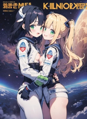 宇宙と少女とカップル