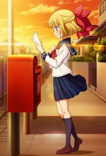 ポストに入れるべきか悩む…