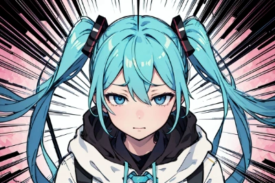 は？って顔の初音ミク