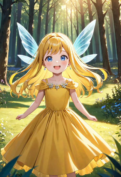 Yellow fairy