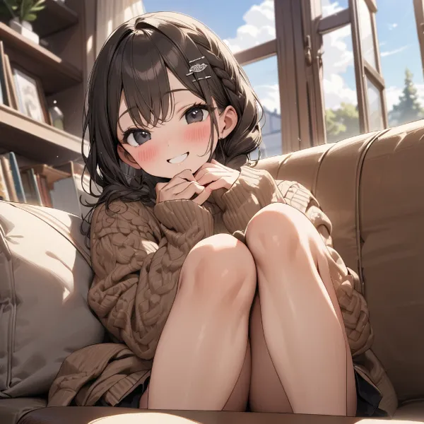 黒髪の女の子40