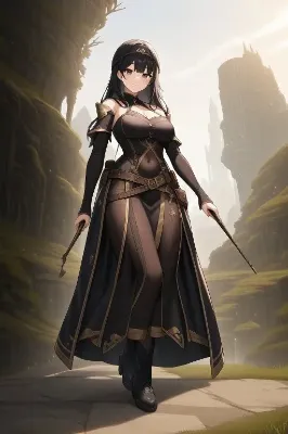 黒髪の魔導士