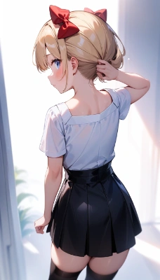 後ろがなにか気になる
