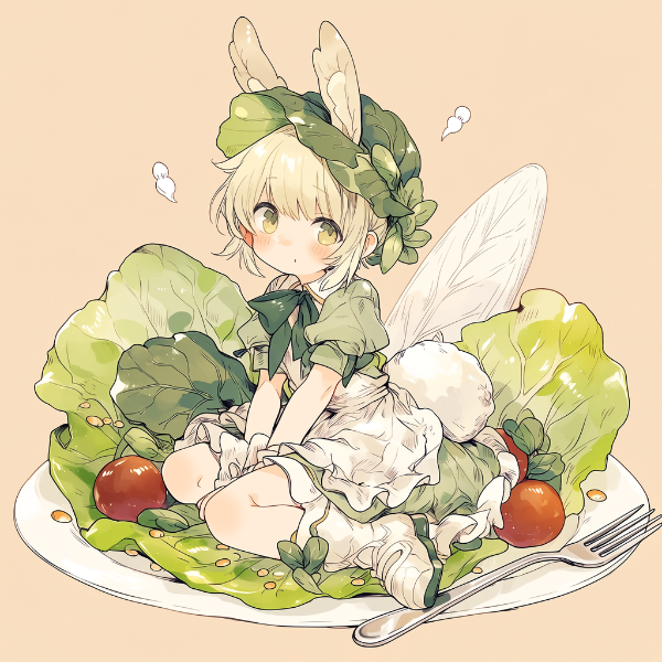 野菜のドレス