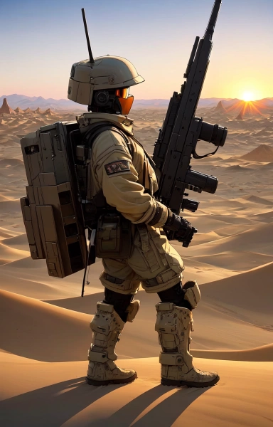 砂の惑星の夜明け