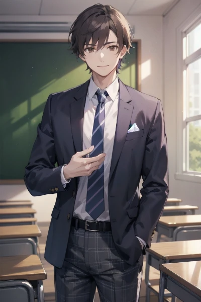 二重人格の魔術師、平凡な学生の人格の方