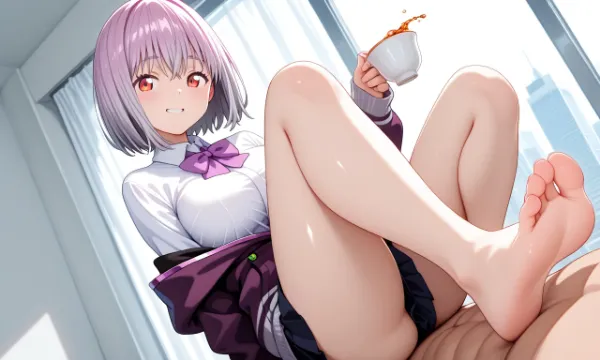 お題:裸足裏 企画参加作品 アカネ ⑦