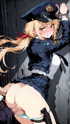 捕らわれの女警官の禁断の夜