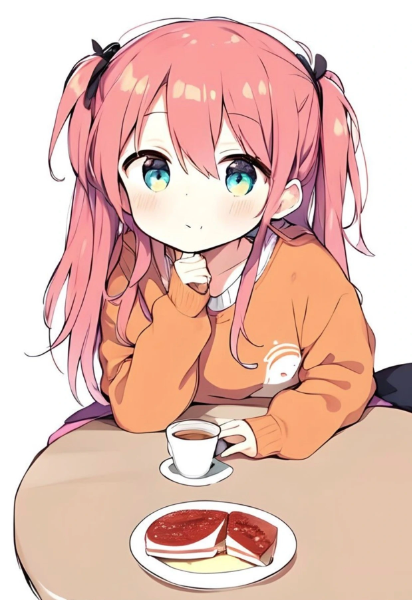 部屋でまったりティータイム