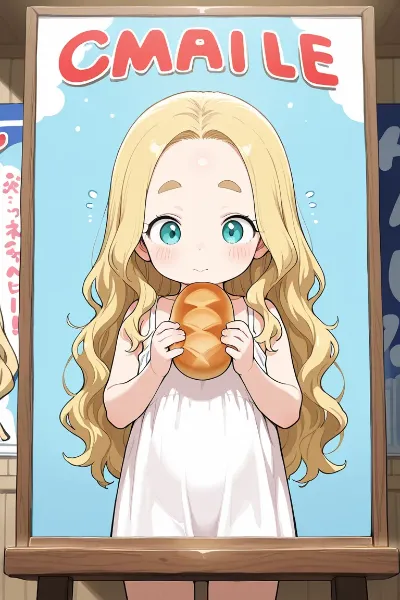 看板広告おでこちゃん