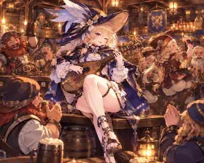 ドワーフの酒場にて