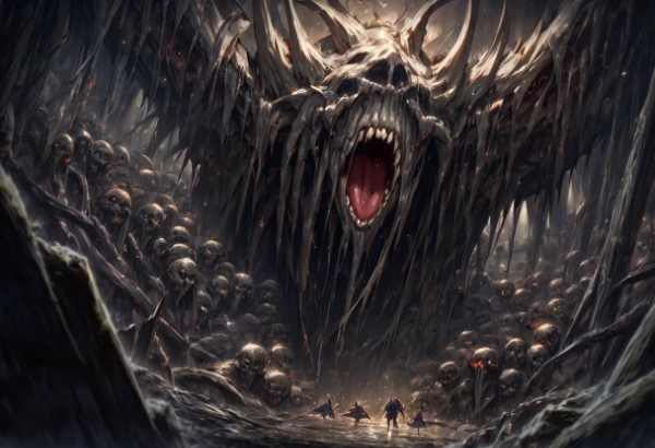 洞窟に鳴り響く悪魔の悲鳴