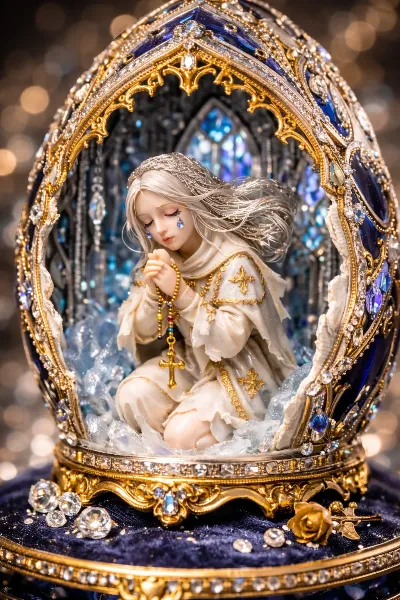 宝石の卵に封じられた祈り姫