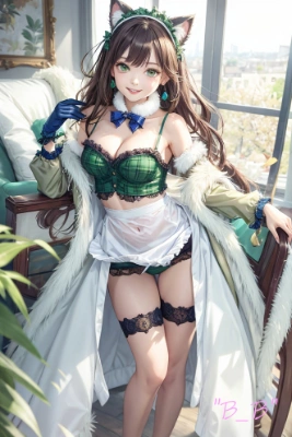 《 まーみゅ 》創作メイド服：１２