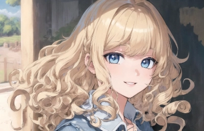 金髪少女