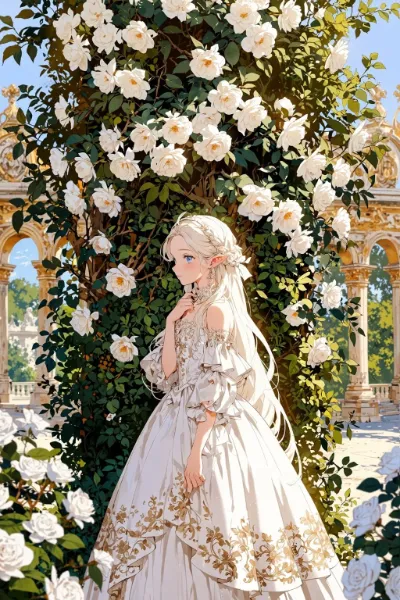 【6枚】　皇女の視線の先には