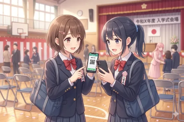 入学式！モモ先生と新入生たち