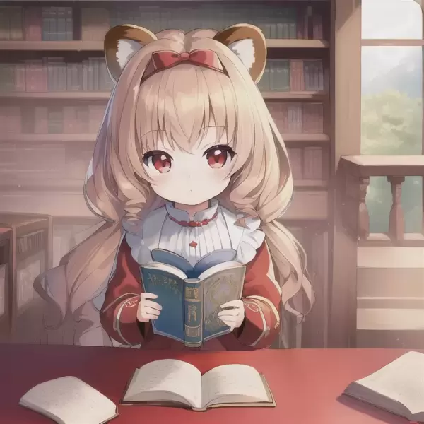 Red Panda Girl - Reading time