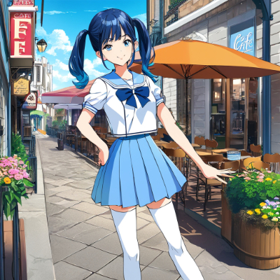 通学中