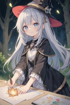 魔女のお勉強