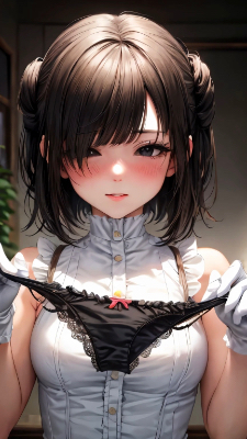 メイドさんの脱ぎパン