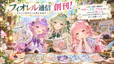 エルフの雑誌 創刊しました