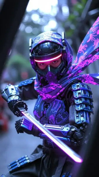 ニンジャガール(サイバーパンク)