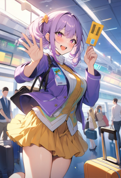 お待たせ！さあ行こう！