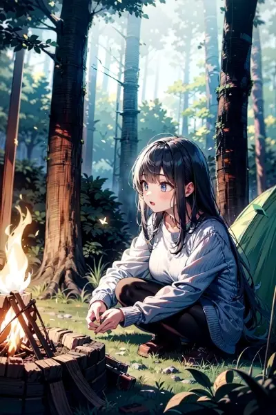 BONFIRE LIT