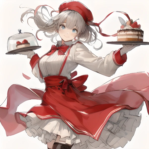 踊るパティシエール