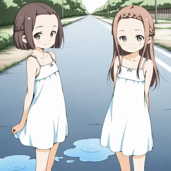夏のワンピ