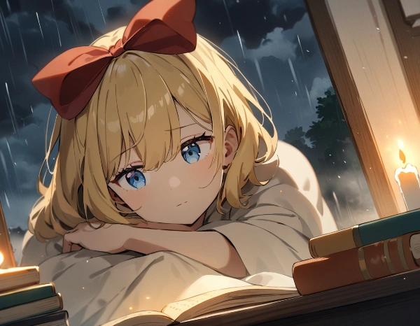 嵐なので家で過ごそう