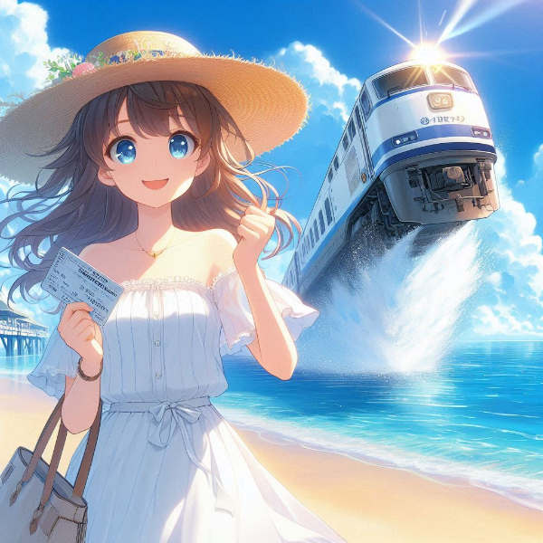 海沿い？の線路