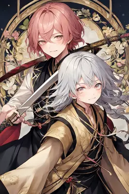 武士家の兄妹
