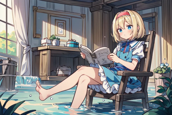 魔理沙「へい都会派、遊びに来たぜ……」